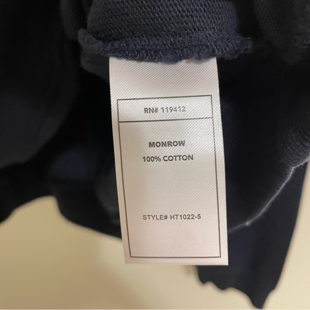 NWT Monrow Ombré Raglan Sweatshirt Sz XL - Picture 7 of 10
